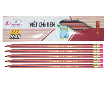 Viết chì đen dẻo III H.2B