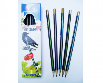 Bút Chì Đen Vỏ Gỗ VT 207 2B