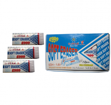Erasers E999 White