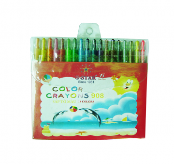 Sáp vặn 908 - 18 màu