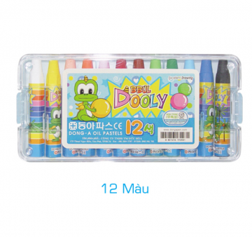 Sáp dầu Dooly 12 màu