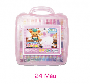 Oil Pastel - Ttoru - 24 Color Plastic Case
