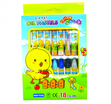 Oil Pastel D.A - 18 Colors Paper Box 