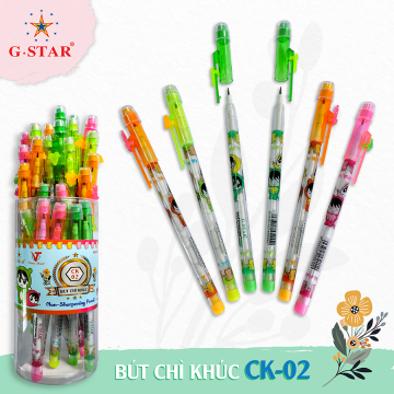 Non-Sharpening Pencil (Eraser Top) - CK2